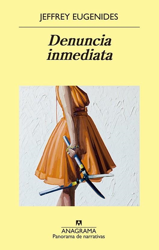 DENUNCIA INMEDIATA | 9788433980076 | EUGENIDES, JEFFREY | Llibreria L'Odissea - Libreria Online de Vilafranca del Penedès - Comprar libros