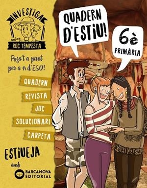INVESTIGA AMB EN ROC TEMPESTA QUADERN D'ESTIU 6È | 9788448944872 | MURILLO, NÚRIA/BARÓ, SANTI | Llibreria Online de Vilafranca del Penedès | Comprar llibres en català