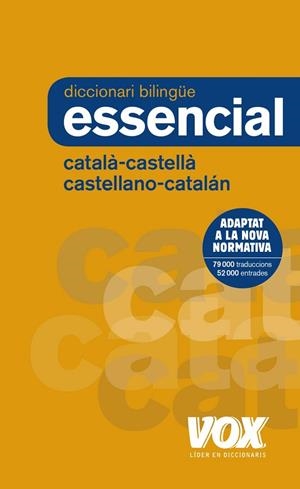 DICCIONARI ESSENCIAL CASTELLANO-CATALÁN / CATALÀ-CASTELLÀ | 9788499742717 | AA VV | Llibreria L'Odissea - Libreria Online de Vilafranca del Penedès - Comprar libros