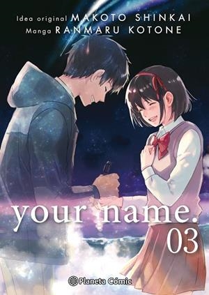 YOUR NAME 3 | 9788491467601 | SHINKAI, MAKOTO/KOTONE, RANMARU | Llibreria L'Odissea - Libreria Online de Vilafranca del Penedès - Comprar libros