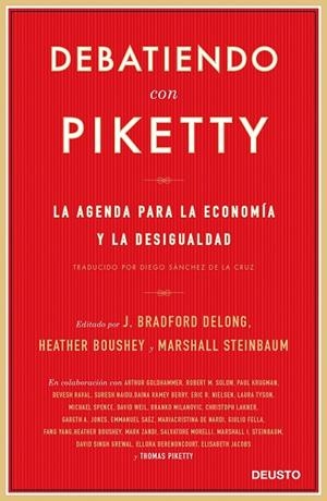 DEBATIENDO CON PIKETTY | 9788423427444 | BOUSHEY, HEATHER/DELONG, J. BRADFORD/STEINBAUM, MARSHALL | Llibreria Online de Vilafranca del Penedès | Comprar llibres en català