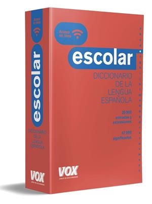 DICCIONARIO ESCOLAR DE LA LENGUA ESPAÑOLA | 9788499742823 | AA VV | Llibreria L'Odissea - Libreria Online de Vilafranca del Penedès - Comprar libros