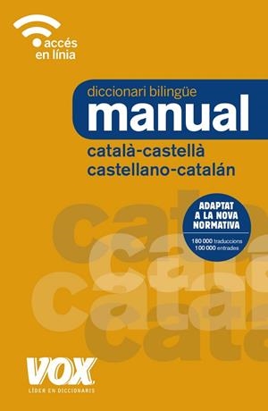DICCIONARI MANUAL CATALÀ CASTELLÀ / CASTELLANO CATALÁN | 9788499742731 | AA VV | Llibreria L'Odissea - Libreria Online de Vilafranca del Penedès - Comprar libros