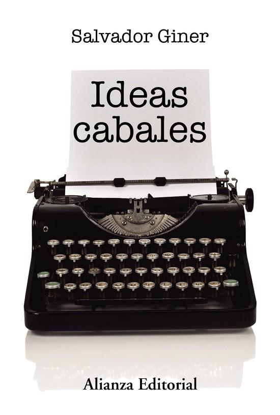 IDEAS CABALES | 9788491810711 | GINER, SALVADOR | Llibreria L'Odissea - Libreria Online de Vilafranca del Penedès - Comprar libros