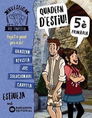 INVESTIGA AMB EN ROC TEMPESTA QUADERN D'ESTIU 5È | 9788448944865 | MURILLO, NÚRIA/BARÓ, SANTI | Llibreria Online de Vilafranca del Penedès | Comprar llibres en català