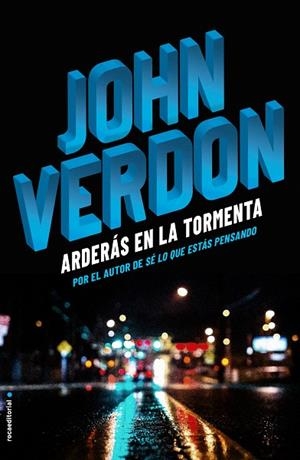ARDERÁS EN LA TORMENTA | 9788416700721 | VERDON, JOHN | Llibreria L'Odissea - Libreria Online de Vilafranca del Penedès - Comprar libros