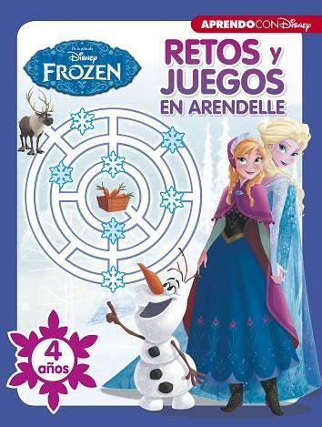 RETOS Y JUEGOS EN ARENDELLE. 4 AÑOS (RETOS Y JUEGOS DISNEY) | 9788416931514 | DISNEY | Llibreria L'Odissea - Libreria Online de Vilafranca del Penedès - Comprar libros