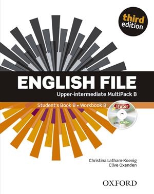 ENGLISH FILE 3RD EDITION UPPER-INTERMEDIATE. MULTIPACK B | 9780194558631 | OXENDEN, CLIVE | Llibreria L'Odissea - Libreria Online de Vilafranca del Penedès - Comprar libros