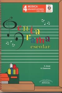 PENTAGRAMA ESCOLAR MÚSICA 4 CAT | 9788480208208 | AMAT, CARME;CASANOVA, ANNA | Llibreria L'Odissea - Libreria Online de Vilafranca del Penedès - Comprar libros