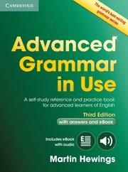 ADVANCED GRAMMAR IN USE BOOK WITH ANSWERS AND INTERACTIVE EBOOK 3RD EDITION | 9781107539303 | HEWINGS, MARTIN | Llibreria L'Odissea - Libreria Online de Vilafranca del Penedès - Comprar libros