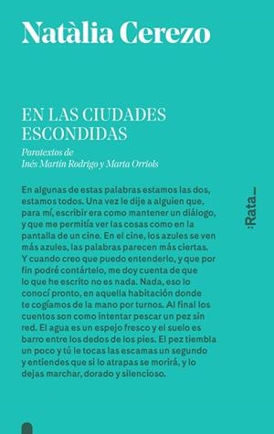 EN LAS CIUDADES ESCONDIDAS | 9788416738410 | CEREZO, NATÀLIA | Llibreria L'Odissea - Libreria Online de Vilafranca del Penedès - Comprar libros