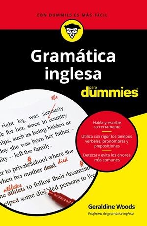 GRAMÁTICA INGLESA PARA DUMMIES | 9788432904820 | WOODS, GERALDINE | Llibreria Online de Vilafranca del Penedès | Comprar llibres en català
