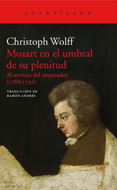 MOZART EN EL UMBRAL DE SU PLENITUD | 9788417346089 | WOLFF, CHRISTOPH | Llibreria L'Odissea - Libreria Online de Vilafranca del Penedès - Comprar libros