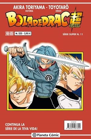 BOLA DE DRAC SÈRIE VERMELLA Nº 222 | 9788491731290 | TORIYAMA, AKIRA | Llibreria L'Odissea - Libreria Online de Vilafranca del Penedès - Comprar libros