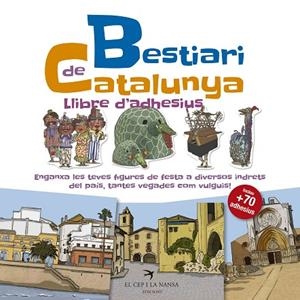 BESTIARI DE CATALUNYA LLIBRE D'ADHESIUS | 9788417000691 | AA VV | Llibreria Online de Vilafranca del Penedès | Comprar llibres en català