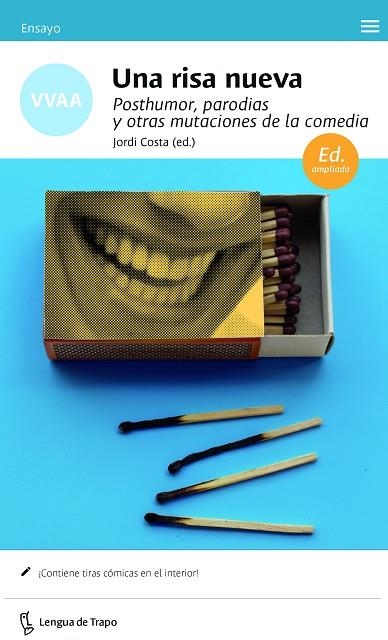 UNA RISA NUEVA | 9788483812259 | COSTA, JORDI ( ED ) | Llibreria L'Odissea - Libreria Online de Vilafranca del Penedès - Comprar libros