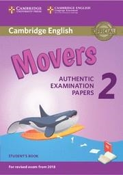 MOVERS 2 FOR REVISED EXAM FROM 2018 STUDENT'S B | 9781316636244 | AA VV | Llibreria L'Odissea - Libreria Online de Vilafranca del Penedès - Comprar libros