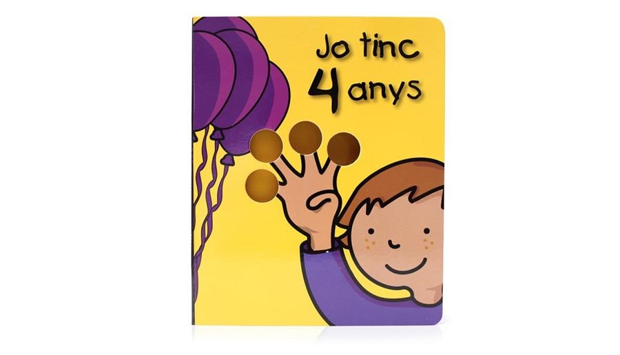 JO TINC 4 ANYS | 9788492880447 | Llibreria L'Odissea - Libreria Online de Vilafranca del Penedès - Comprar libros