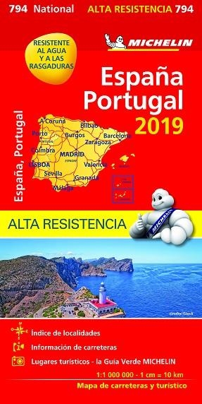 MAPA NACIONAL ESPANYA PORTUGAL 2019 | 9782067236943 | AA VV | Llibreria L'Odissea - Libreria Online de Vilafranca del Penedès - Comprar libros