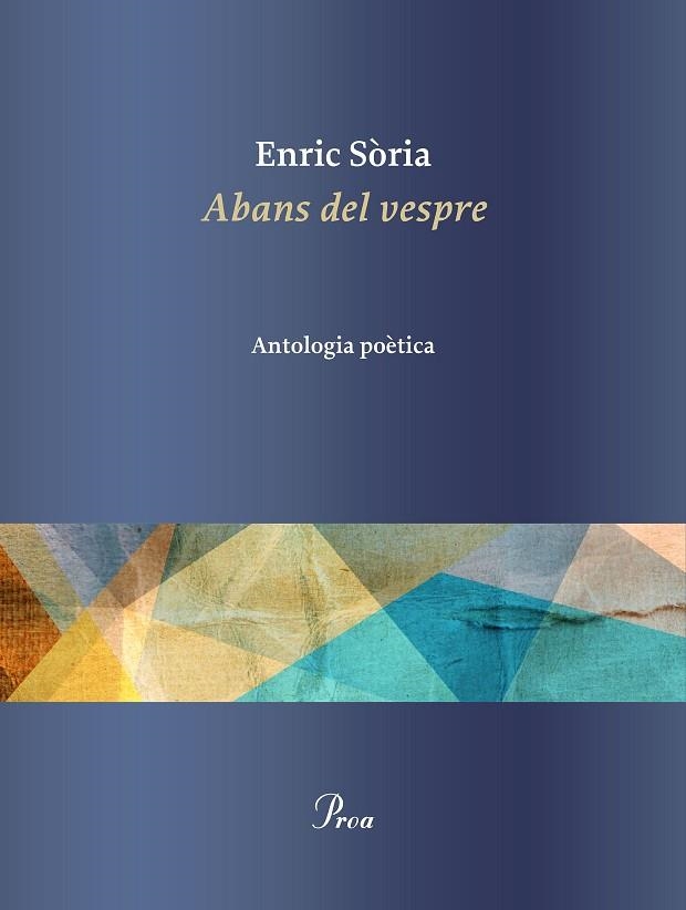 ABANS DEL VESPRE | 9788475887449 | SÒRIA, ENRIC | Llibreria L'Odissea - Libreria Online de Vilafranca del Penedès - Comprar libros
