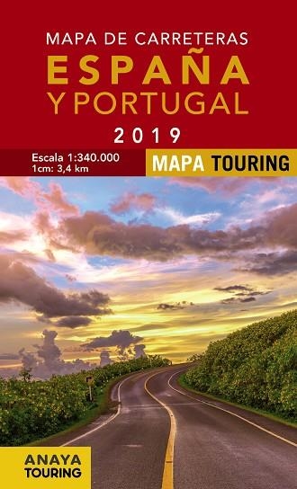 MAPA DE CARRETERAS DE ESPAÑA Y PORTUGAL 2019 | 9788491581642 | AA VV | Llibreria L'Odissea - Libreria Online de Vilafranca del Penedès - Comprar libros