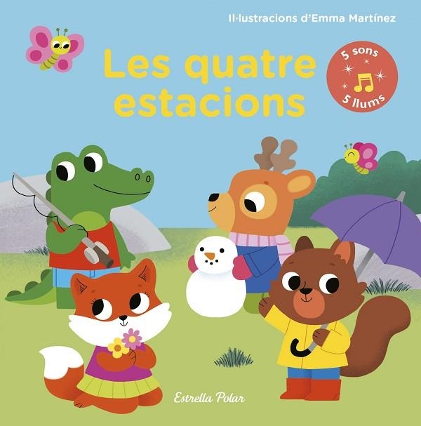 LES QUATRE ESTACIONS LLIBRE AMB LLUMS I SONS | 9788491376149 | MARTÍNEZ, EMMA | Llibreria L'Odissea - Libreria Online de Vilafranca del Penedès - Comprar libros