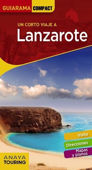 LANZAROTE | 9788491581192 | ANAYA TOURING/MARTÍNEZ I EDO, XAVIER | Llibreria Online de Vilafranca del Penedès | Comprar llibres en català