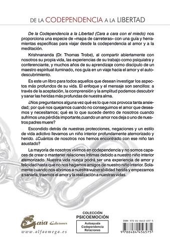 DE LA CODEPENDENCIA A LA LIBERTAD | 9788484456575 | KRISHNANANDA | Llibreria L'Odissea - Libreria Online de Vilafranca del Penedès - Comprar libros