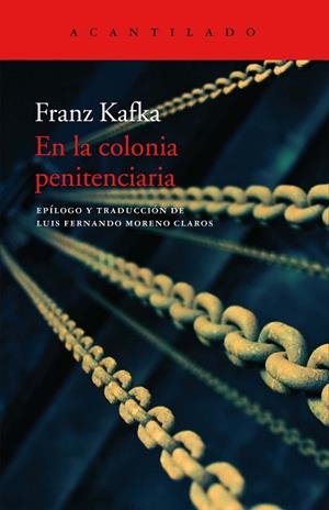 EN LA COLONIA PENITENCIARIA | 9788417346690 | KAFKA, FRANZ | Llibreria L'Odissea - Libreria Online de Vilafranca del Penedès - Comprar libros