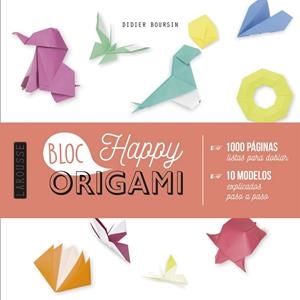 ORIGAMI BLOC HAPPY | 9788417720131 | BOURSIN, DIDIER | Llibreria L'Odissea - Libreria Online de Vilafranca del Penedès - Comprar libros