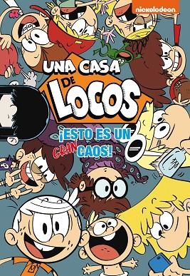 ¡ESTO ES UN GRAN CAOS! (UNA CASA DE LOCOS. CÓMIC) | 9788448852986 | NICKELODEON, | Llibreria L'Odissea - Libreria Online de Vilafranca del Penedès - Comprar libros