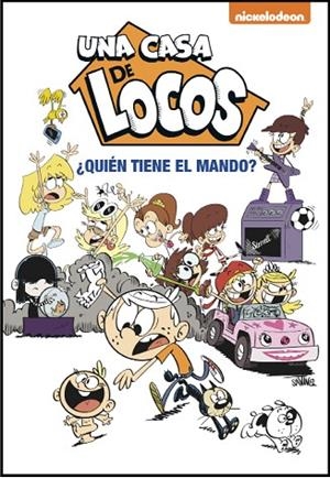 ¿QUIÉN TIENE EL MANDO? (UNA CASA DE LOCOS. CÓMIC) | 9788448852979 | NICKELODEON, | Llibreria L'Odissea - Libreria Online de Vilafranca del Penedès - Comprar libros