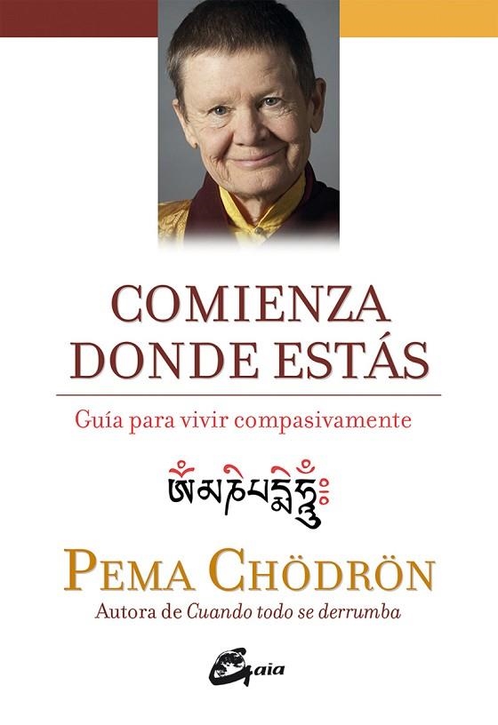 COMIENZA DONDE ESTÁS | 9788484456445 | CHÖDRÖN, PEMA | Llibreria L'Odissea - Libreria Online de Vilafranca del Penedès - Comprar libros