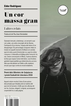 UN COR MASSA GRAN | 9788417339241 | RODRIGUEZ MARTIN, EIDER | Llibreria L'Odissea - Libreria Online de Vilafranca del Penedès - Comprar libros
