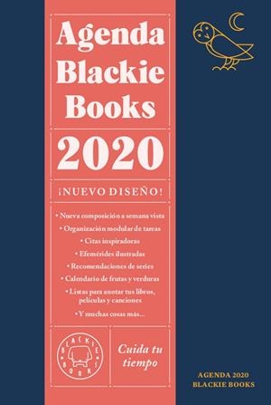 AGENDA BLACKIE BOOKS 2020 | 9788417552596 | Llibreria L'Odissea - Libreria Online de Vilafranca del Penedès - Comprar libros