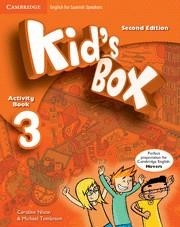 KID'S BOX FOR SPANISH SPEAKERS  LEVEL 3 ACTIVITY BOOK WITH CD ROM AND MY HOME BO | 9788490364291 | NIXON, CAROLINE/TOMLINSON, MICHAEL/GRAINGER, KIRSTIE | Llibreria Online de Vilafranca del Penedès | Comprar llibres en català