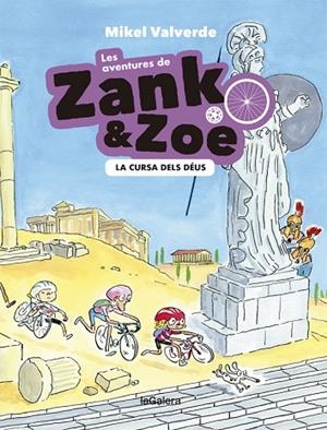 LES AVENTURES DE ZANK I ZOE 2. LA CURSA DELS DÉUS | 9788424665470 | VALVERDE, MIKEL | Llibreria Online de Vilafranca del Penedès | Comprar llibres en català