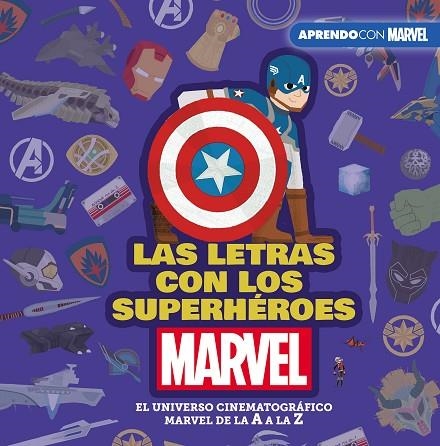 LAS LETRAS CON LOS SUPERHÉROES MARVEL | 9788417630386 | MARVEL, | Llibreria L'Odissea - Libreria Online de Vilafranca del Penedès - Comprar libros