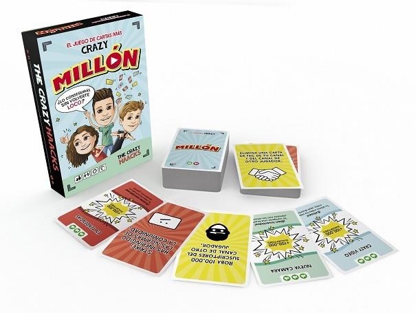 MILLÓN. EL JUEGO MÁS CRAZY (THE CRAZY HAACKS) | 9788417922269 | THE CRAZY HAACKS, | Llibreria L'Odissea - Libreria Online de Vilafranca del Penedès - Comprar libros