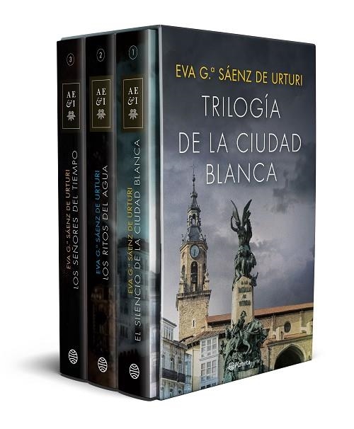 ESTUCHE TRILOGÍA LA CIUDAD BLANCA | 9788408196280 | GARCÍA SÁENZ DE URTURI, EVA | Llibreria Online de Vilafranca del Penedès | Comprar llibres en català