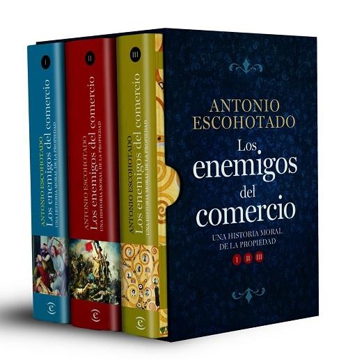 TRILOGÍA LOS ENEMIGOS DEL COMERCIO | 9788467057621 | ESCOHOTADO, ANTONIO | Llibreria L'Odissea - Libreria Online de Vilafranca del Penedès - Comprar libros