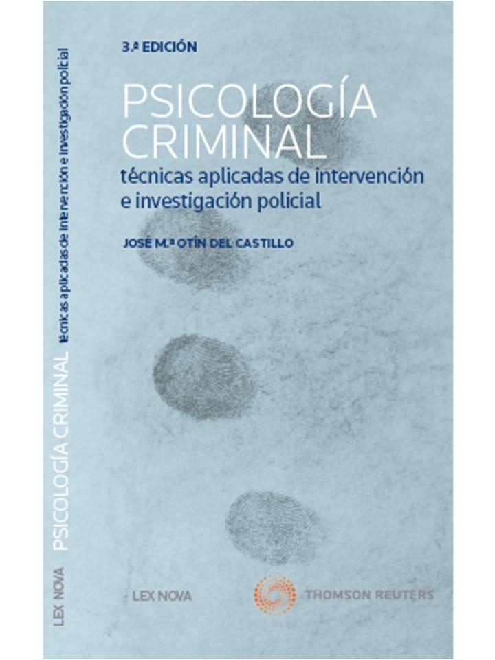PSICOLOGÍA CRIMINAL | 9788498986020 | OTÍN DEL CASTILLO, JOSÉ M.ª | Llibreria L'Odissea - Libreria Online de Vilafranca del Penedès - Comprar libros