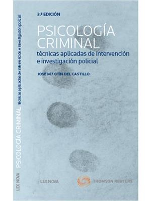 PSICOLOGÍA CRIMINAL | 9788498986020 | OTÍN DEL CASTILLO, JOSÉ M.ª | Llibreria L'Odissea - Libreria Online de Vilafranca del Penedès - Comprar libros