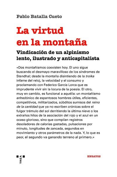 LA VIRTUD EN LA MONTAÑA | 9788417987398 | BATALLA CUETO, PABLO | Llibreria L'Odissea - Libreria Online de Vilafranca del Penedès - Comprar libros