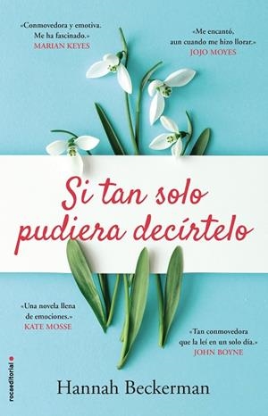 SI TAN SOLO PUDIERA DECÍRTELO | 9788417805210 | BECKERMAN, HANNAH | Llibreria Online de Vilafranca del Penedès | Comprar llibres en català