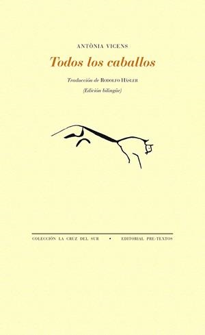 TODOS LOS CABALLOS | 9788418178061 | VICENS, ANTÒNIA | Llibreria L'Odissea - Libreria Online de Vilafranca del Penedès - Comprar libros