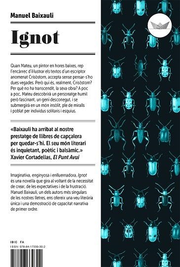 IGNOT | 9788417339302 | BAIXAULI MATEU, MANUEL | Llibreria Online de Vilafranca del Penedès | Comprar llibres en català
