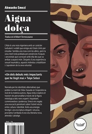 AIGUA DOLÇA | 9788417339326 | EMEZI, AKWAEKE | Llibreria L'Odissea - Libreria Online de Vilafranca del Penedès - Comprar libros