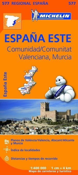 MAPA REGIONAL COMUNIDAD VALENCIANA, MURCIA | 9782067184404 | VARIOS AUTORES | Llibreria L'Odissea - Libreria Online de Vilafranca del Penedès - Comprar libros