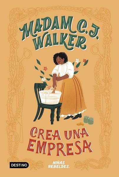 MADAM C.J. WALKER CREA UNA EMPRESA NIÑAS REBELDES | 9788408225287 | NIÑAS REBELDES | Llibreria L'Odissea - Libreria Online de Vilafranca del Penedès - Comprar libros